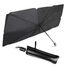 57" Car Windshield Sun Shade Foldable Umbrella Front Window Cover Visor Umbrella