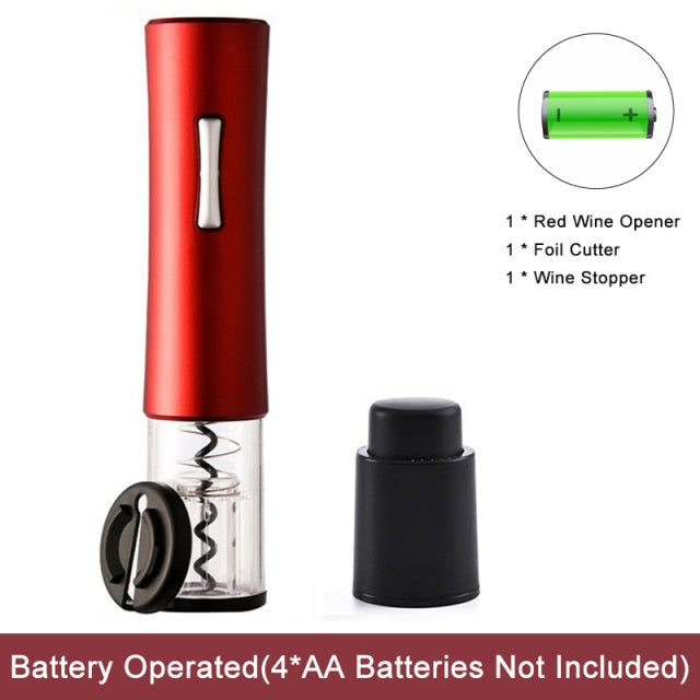 Automatic Wine Bottle Opener - Effortless Cork Removal