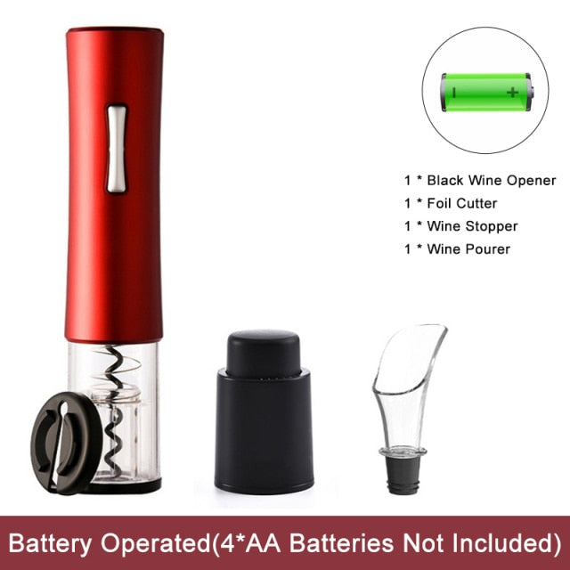 Automatic Wine Bottle Opener - Effortless Cork Removal