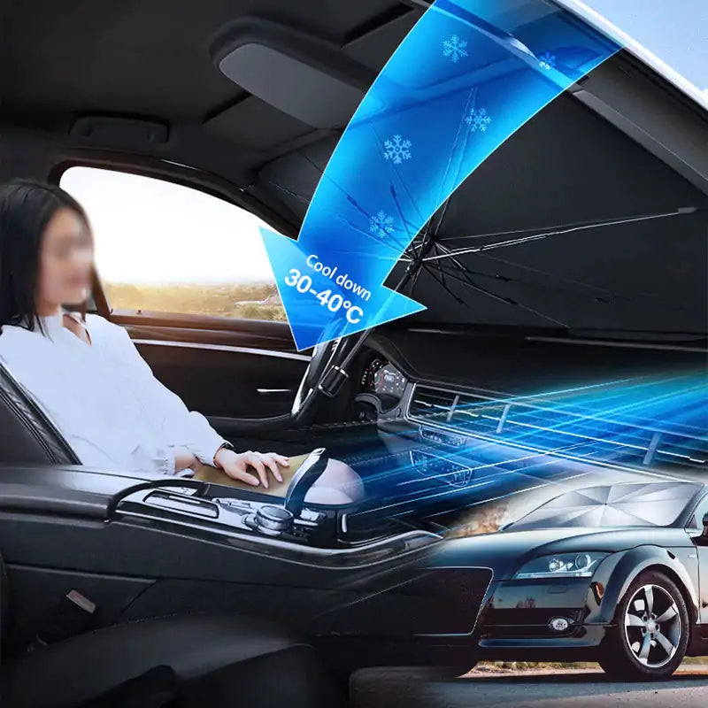 Premium Car Sunshade – UV & Heat Protection
