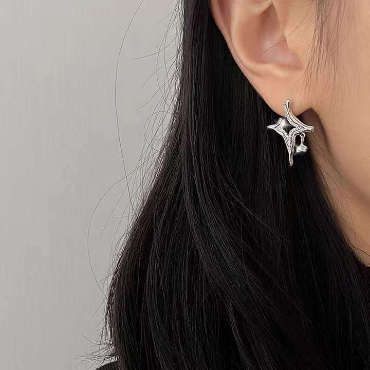 Asterism Rhinestone Earrings – Elegant Sparkle for Every Occasion
