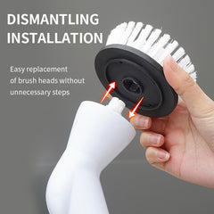 Six in one wireless electric cleaning brush long handle