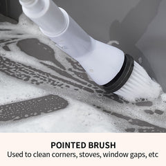 Six in one wireless electric cleaning brush long handle