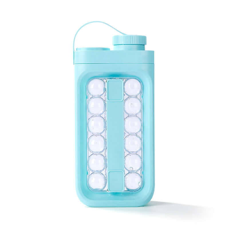 2-in-1 Portable Ice Ball Maker & Water Bottle