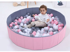 Children's Home Marine Ball Pool Indoor Folding Fence Baby Storage Basket