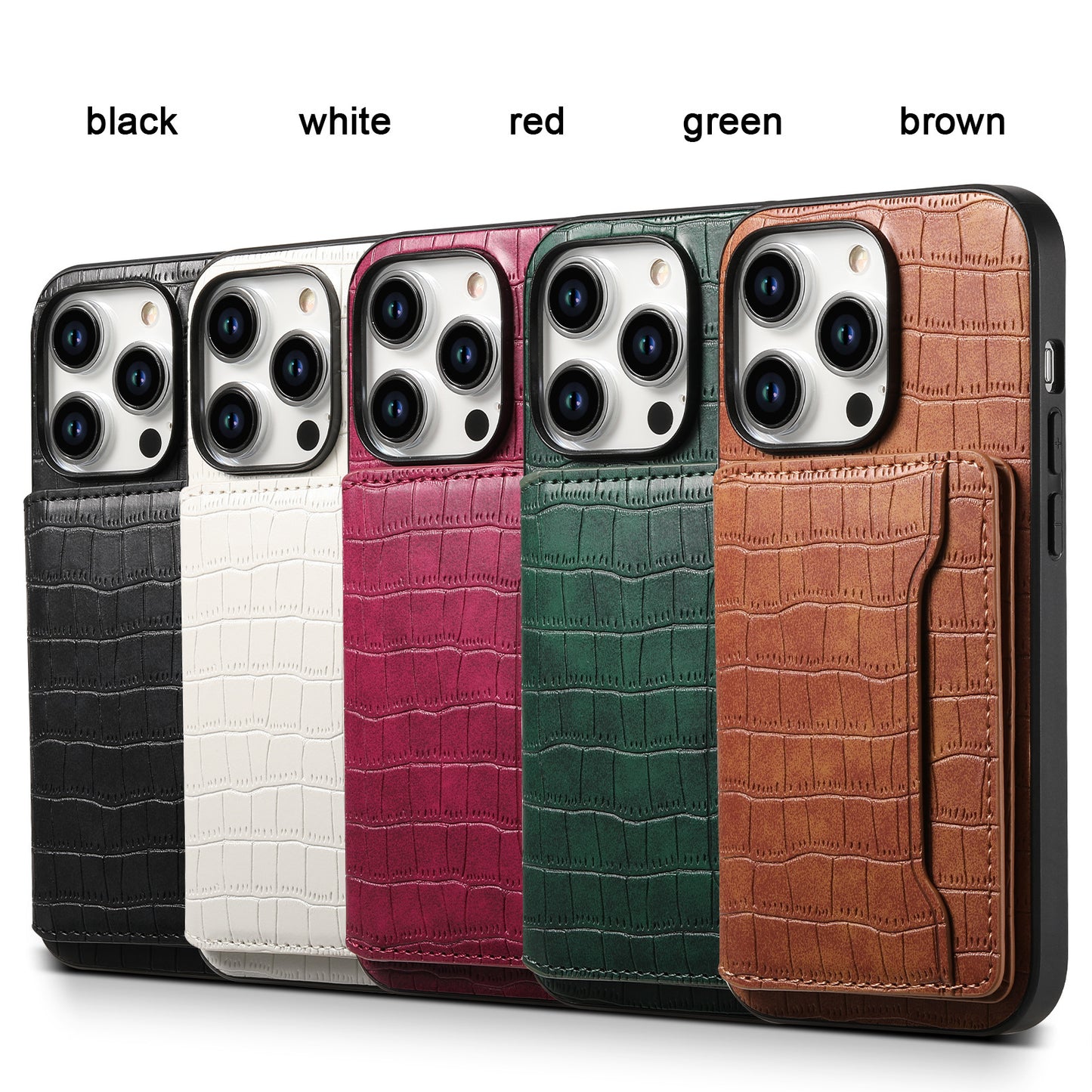 Premium Leather Card Holder Phone Case