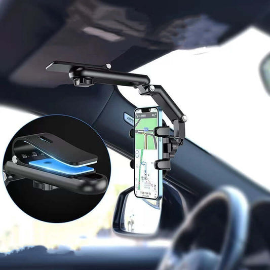 Car Mount Sun Visor Rear Seat – Hands-Free Device Mount for Passengers