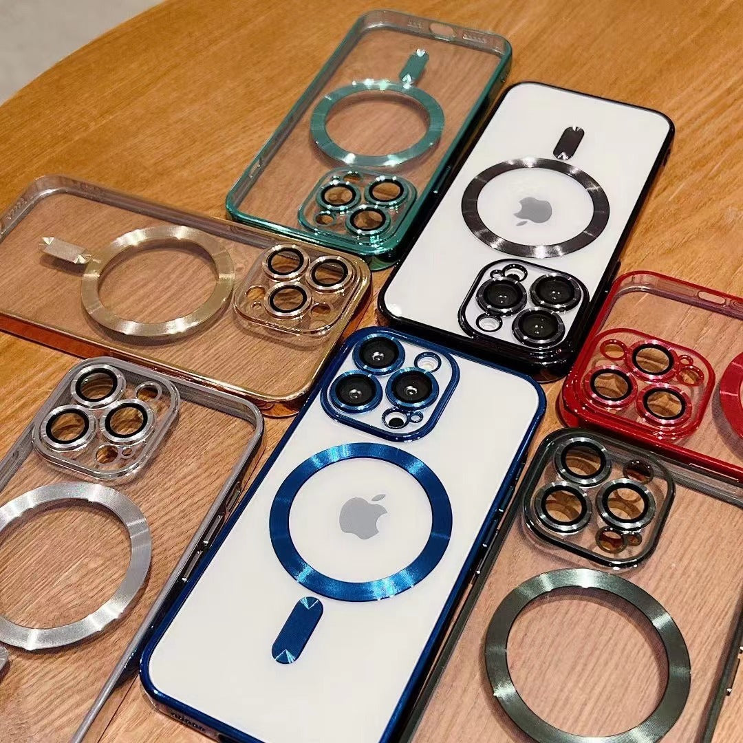 Magnetic Transparent Case for iPhone 13 Pro Max & 14