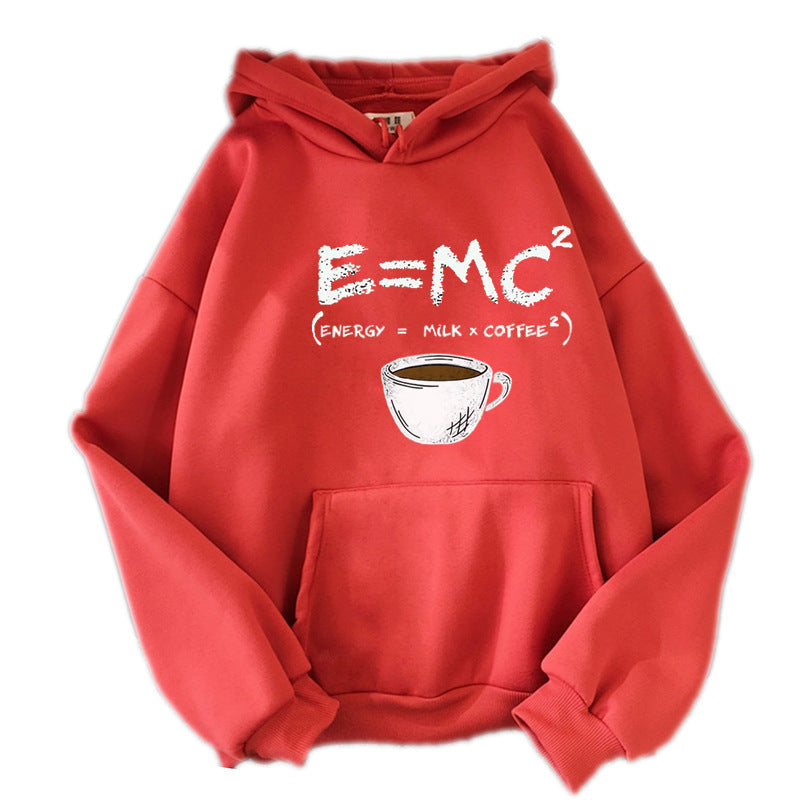 Women's Sweater Spring And Autumn Sweater Casual Hoodie Printing Sports Pullover