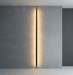 Minimalist long led wall lamp