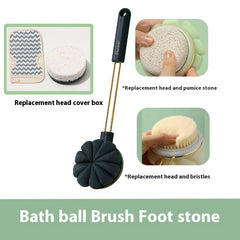 Bath Brush Soft Hair Japanese Long Handle