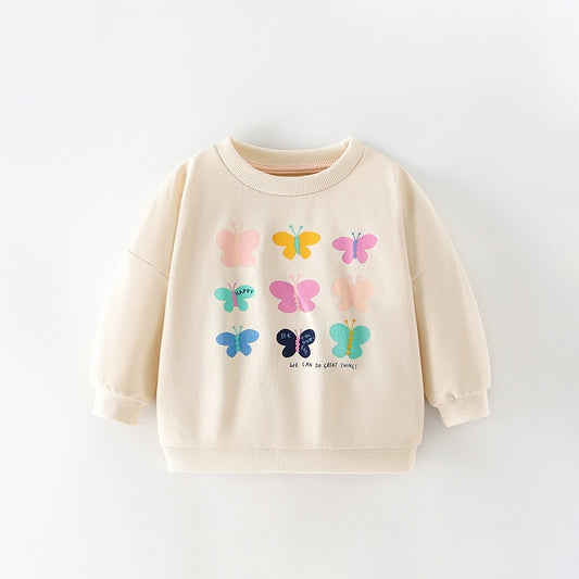 Girls Wearing Long Sleeved Hoodies Outside