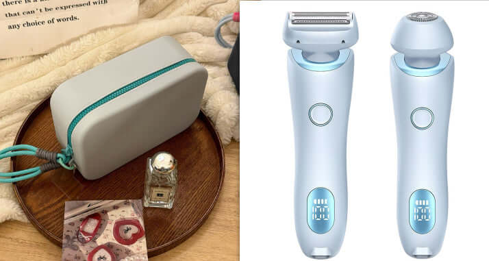 2-in-1 USB Rechargeable Hair Removal Epilator & Trimmer