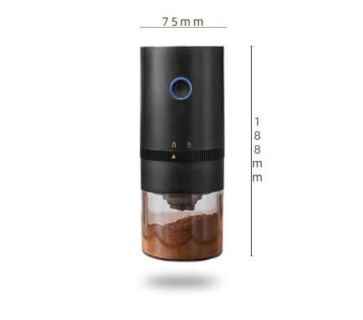 Portable Electric Coffee Grinder - USB-C, Ceramic Core