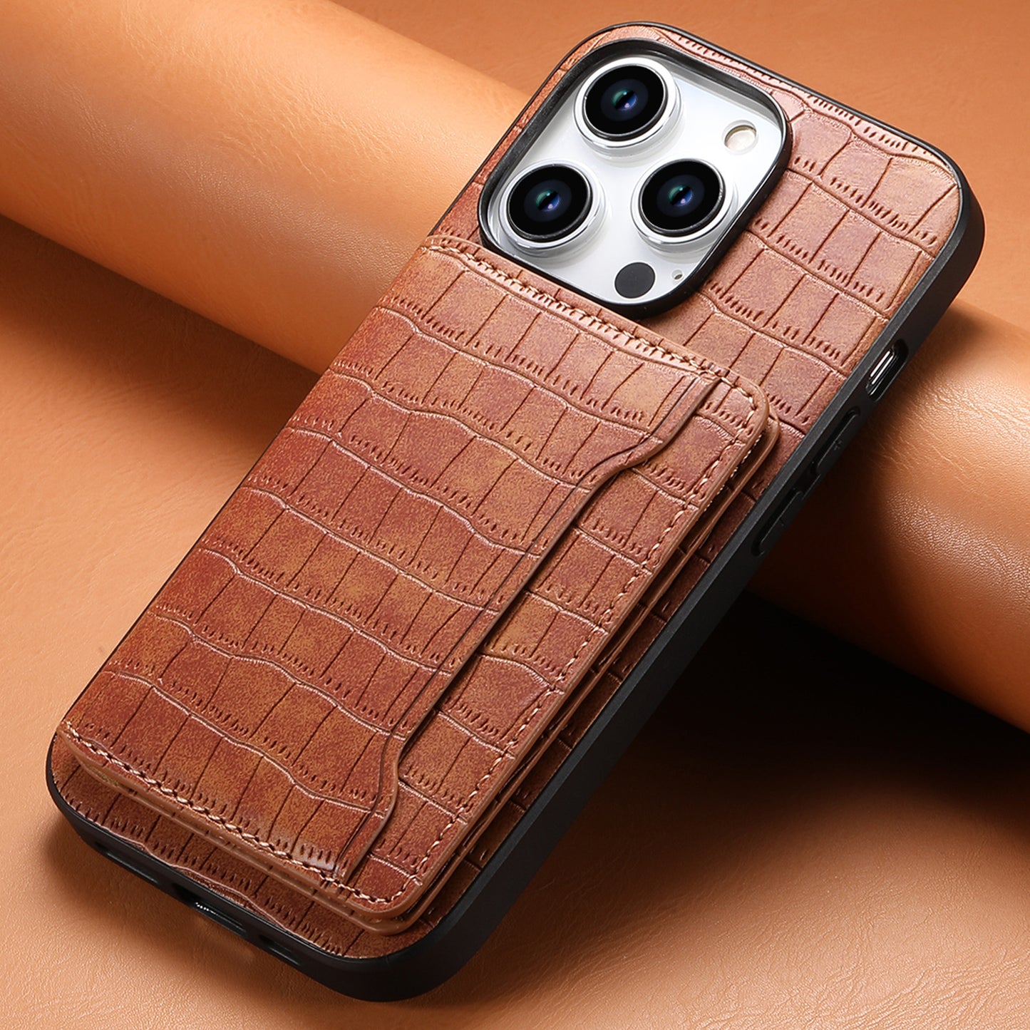 Premium Leather Card Holder Phone Case