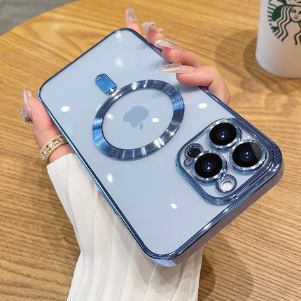 Magnetic Transparent Case for iPhone 13 Pro Max & 14