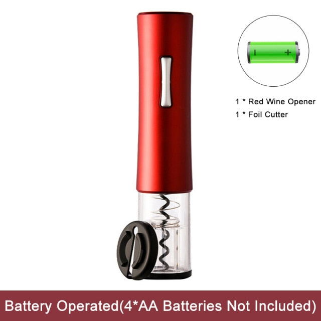 Automatic Wine Bottle Opener - Effortless Cork Removal
