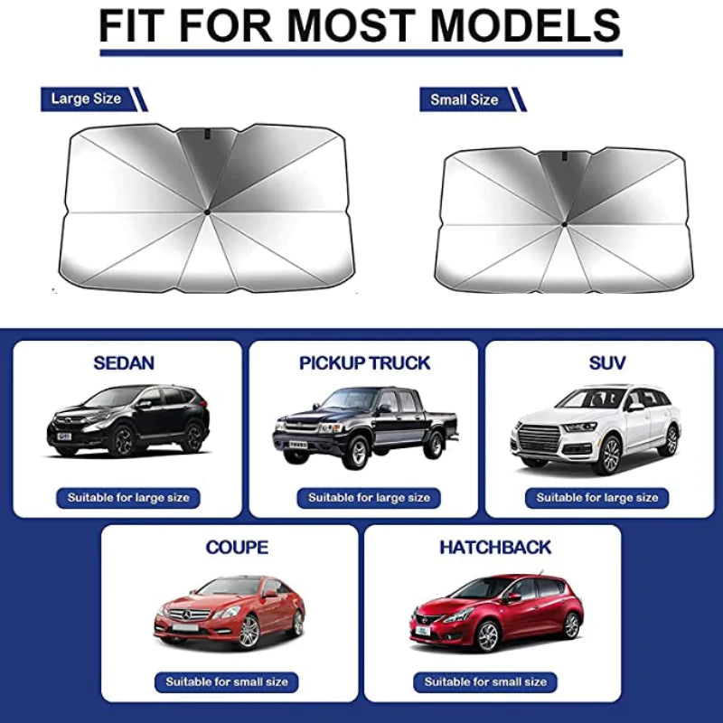 Premium Car Sunshade – UV & Heat Protection